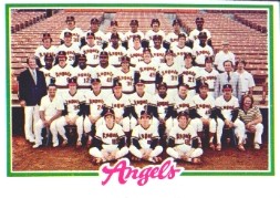 1978 Topps Baseball Cards      214     California Angels CL